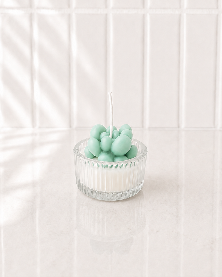 Jade Succulent Sculptural Candle