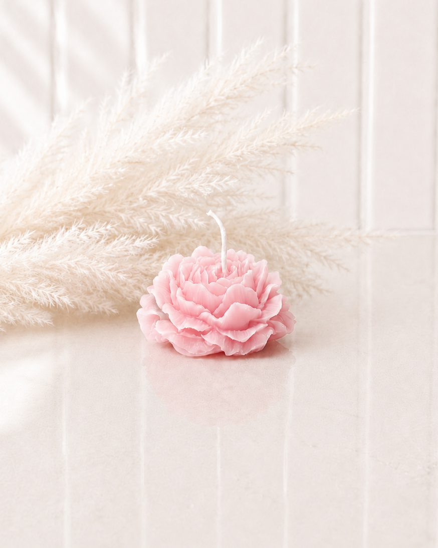 Aurelia Peony Bloom Sculptural Candle